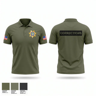 Short Sleeve Performance Polo, Benton County Jail, Police, Teamtime, Team time, sublimation, custom sports apparel, team uniforms, spirit wear, spiritwear, sports uniforms, custom shirts, team store, custom team store, fundraiser sports, apparel fundraiser