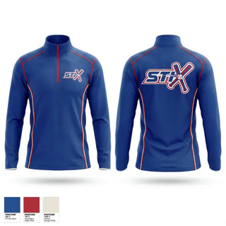 Quarter Zip Jacket, Shelby Stix, Baseball, Teamtime, Team time, sublimation, custom sports apparel, team uniforms, spirit wear, spiritwear, sports uniforms, custom shirts, team store, custom team store, fundraiser sports, apparel fundraiser