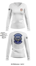 GLR-KY-300 69993935 Women's Long Sleeve V-neck Shirt - 5