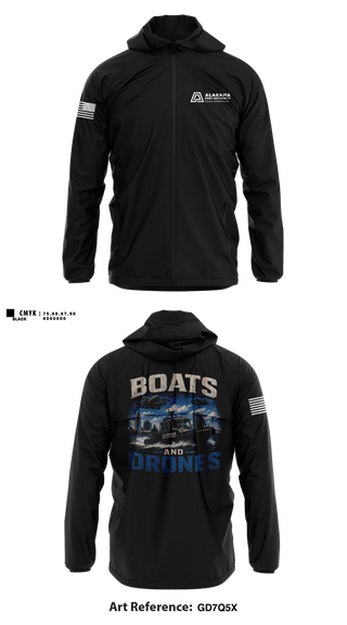 Alabama Port Authority Police Windbreaker - 13