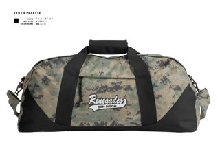 Duffle Bag, Grossmont College Softball, Softball, Teamtime, Team time, sublimation, custom sports apparel, team uniforms, spirit wear, spiritwear, sports uniforms, custom shirts, team store, custom team store, fundraiser sports, apparel fundraiser