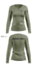 Aurora SWAT 11692401 Women's Long Sleeve V-neck Shirt - 4