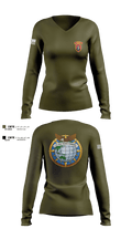 5th SFAB 654961 Women's Long Sleeve V-neck Shirt - 6