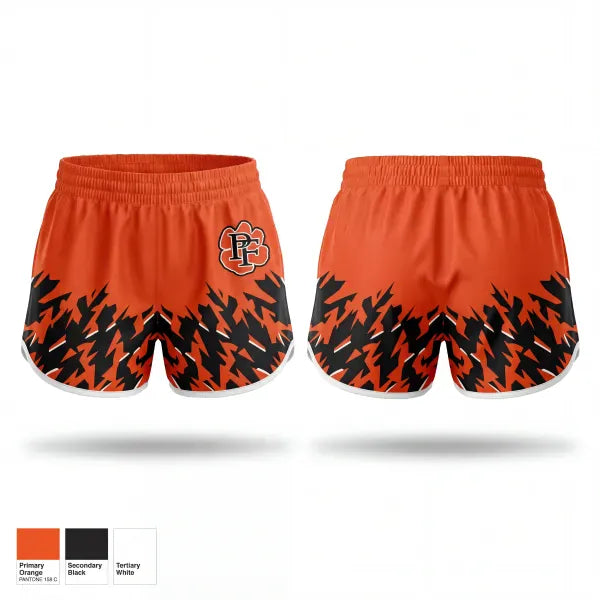 Womens Shorts, Lady Tigers, Softball, Teamtime, Team time, sublimation, custom sports apparel, team uniforms, spirit wear, spiritwear, sports uniforms, custom shirts, team store, custom team store, fundraiser sports, apparel fundraiser