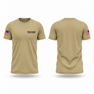 Old School Cotton Feel Shirt, Macon County Sheriff’s Office, Police, Teamtime, Team time, sublimation, custom sports apparel, team uniforms, spirit wear, spiritwear, sports uniforms, custom shirts, team store, custom team store, fundraiser sports, apparel fundraiser