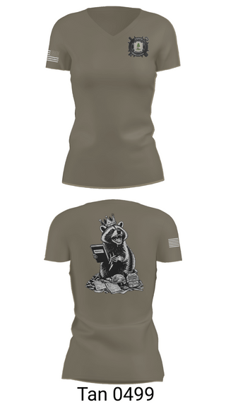 Womens Short Sleeve Vneck Shirt, USPFO, MEARNG, National Guard, Teamtime, Team time, sublimation, custom sports apparel, team uniforms, spirit wear, spiritwear, sports uniforms, custom shirts, team store, custom team store, fundraiser sports, apparel fundraiser