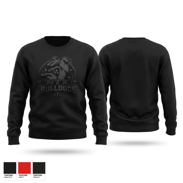 Crew Neck Sweatshirt, NTX Bulldogs, Baseball, Teamtime, Team time, sublimation, custom sports apparel, team uniforms, spirit wear, spiritwear, sports uniforms, custom shirts, team store, custom team store, fundraiser sports, apparel fundraiser