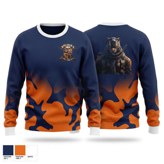 Crew Neck Sweatshirt, PSI RHO PHI MILITARY FRATERNITY Inc, , Teamtime, Team time, sublimation, custom sports apparel, team uniforms, spirit wear, spiritwear, sports uniforms, custom shirts, team store, custom team store, fundraiser sports, apparel fundraiser