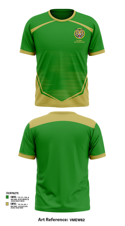 McLaurin High School Band 72019355 Short Sleeve Performance Shirt - 21