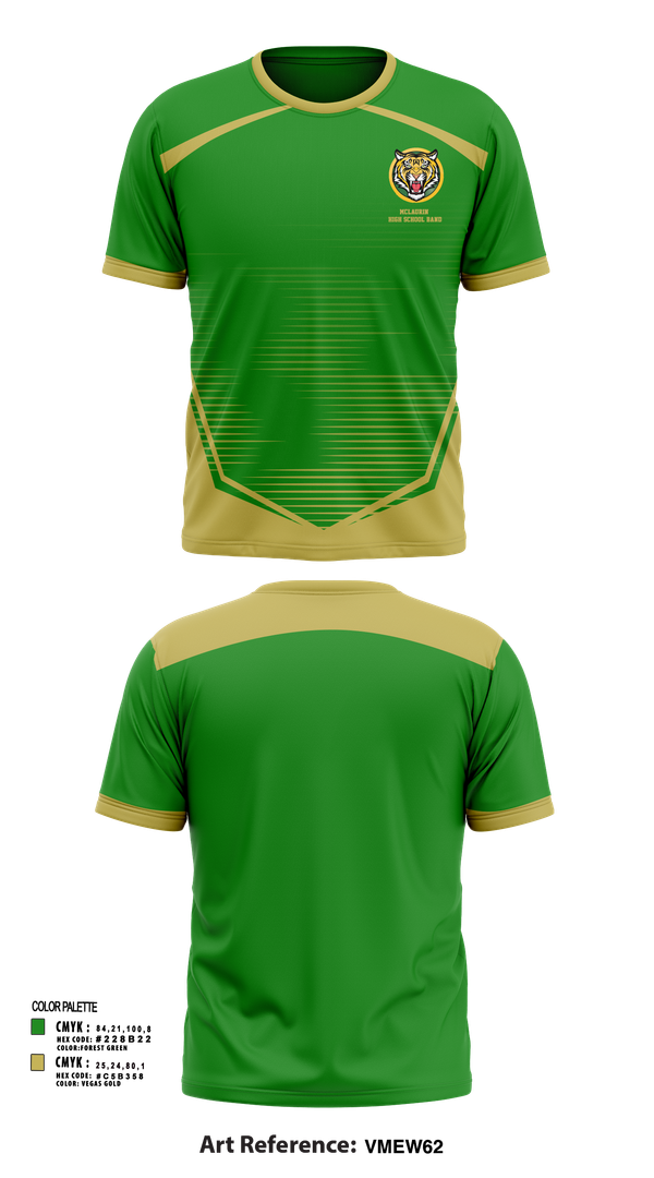 Short Sleeve Performance Shirt, McLaurin High School Band, Spirit Store, Teamtime, Team time, sublimation, custom sports apparel, team uniforms, spirit wear, spiritwear, sports uniforms, custom shirts, team store, custom team store, fundraiser sports, apparel fundraiser
