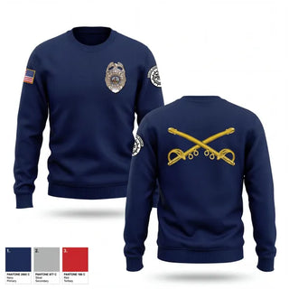 Crew Neck Sweatshirt, Metro Nashville Police Department Horse Mounted Unit, Police, Teamtime, Team time, sublimation, custom sports apparel, team uniforms, spirit wear, spiritwear, sports uniforms, custom shirts, team store, custom team store, fundraiser sports, apparel fundraiser