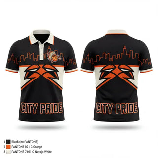Short Sleeve Performance Polo, The Philadelphia Tomahawks, Men's Basketball, Teamtime, Team time, sublimation, custom sports apparel, team uniforms, spirit wear, spiritwear, sports uniforms, custom shirts, team store, custom team store, fundraiser sports, apparel fundraiser