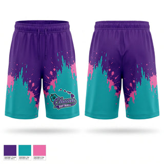 Athletic Shorts With Pockets, Ohana, Softball, Teamtime, Team time, sublimation, custom sports apparel, team uniforms, spirit wear, spiritwear, sports uniforms, custom shirts, team store, custom team store, fundraiser sports, apparel fundraiser