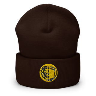 Linden High School Wrestling Cuffed Beanie | Yupoong 1501KC