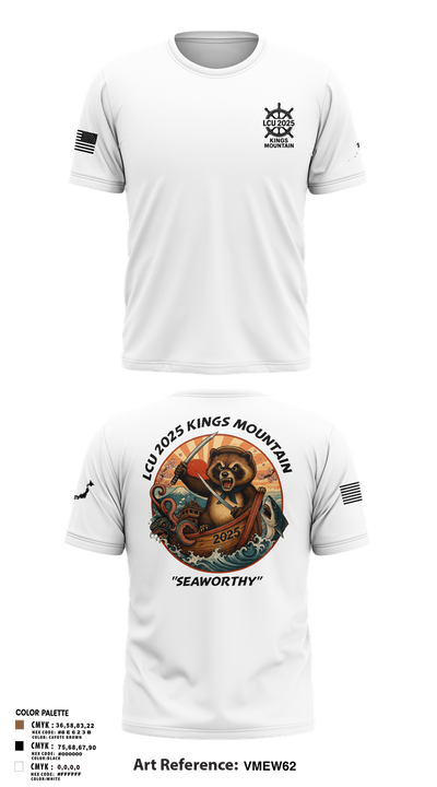 LCU 2025 kings mountain Old School Cotton Feel Shirt - 9
