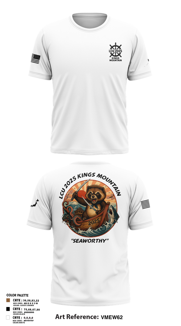 Old School Cotton Feel Shirt, LCU 2025 KINGS MOUNTAIN, Army, Teamtime, Team time, sublimation, custom sports apparel, team uniforms, spirit wear, spiritwear, sports uniforms, custom shirts, team store, custom team store, fundraiser sports, apparel fundraiser