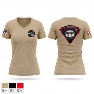 Womens Short Sleeve Vneck Shirt, Wardog, Army, Teamtime, Team time, sublimation, custom sports apparel, team uniforms, spirit wear, spiritwear, sports uniforms, custom shirts, team store, custom team store, fundraiser sports, apparel fundraiser