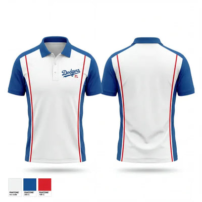 FL Dodgers 13U 72957499 Short Sleeve Performance Polo - 1