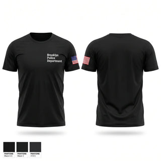 Short Sleeve Performance Shirt, Brooklyn Police Department, Police, Teamtime, Team time, sublimation, custom sports apparel, team uniforms, spirit wear, spiritwear, sports uniforms, custom shirts, team store, custom team store, fundraiser sports, apparel fundraiser