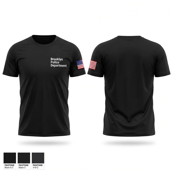 Short Sleeve Performance Shirt, Brooklyn Police Department, Police, Teamtime, Team time, sublimation, custom sports apparel, team uniforms, spirit wear, spiritwear, sports uniforms, custom shirts, team store, custom team store, fundraiser sports, apparel fundraiser