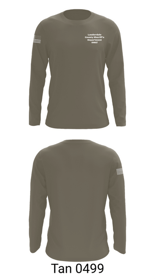 Long Sleeve Performance Shirt, Lauderdale County Sheriff's Department SWAT, Police, Teamtime, Team time, sublimation, custom sports apparel, team uniforms, spirit wear, spiritwear, sports uniforms, custom shirts, team store, custom team store, fundraiser sports, apparel fundraiser