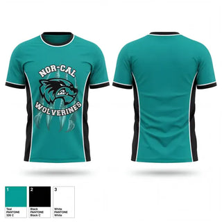 Old School Cotton Feel Shirt, NorCal Wolverines, , Teamtime, Team time, sublimation, custom sports apparel, team uniforms, spirit wear, spiritwear, sports uniforms, custom shirts, team store, custom team store, fundraiser sports, apparel fundraiser