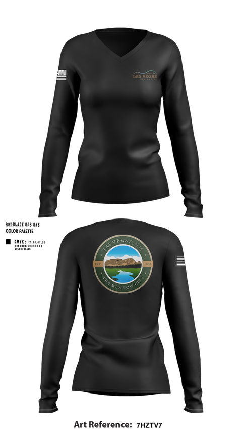 Womens Long Sleeve Vneck Shirt, CLV, Police, Teamtime, Team time, sublimation, custom sports apparel, team uniforms, spirit wear, spiritwear, sports uniforms, custom shirts, team store, custom team store, fundraiser sports, apparel fundraiser
