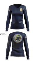 Key West Police Department 73873971 Women's Long Sleeve V-neck Shirt - 22