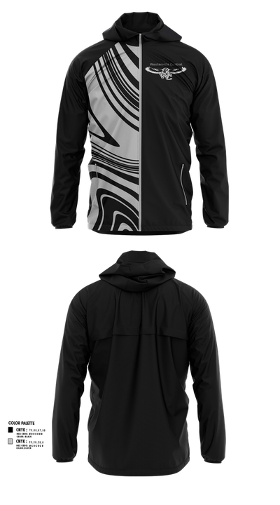 Westerville Central Swimming & Diving 56583573 Windbreaker - 41