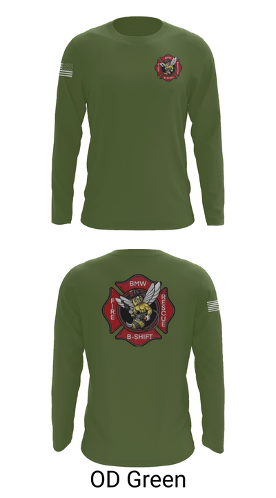 B-Shift 61265399 Long Sleeve Performance Shirt 46