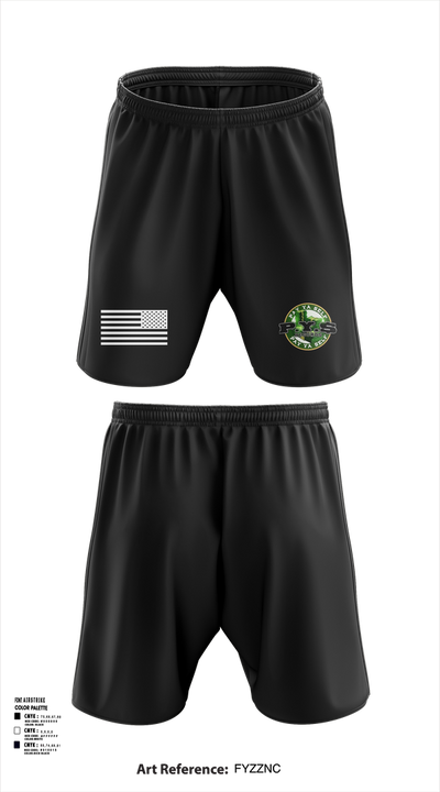 PAY YA SELF 50021856 Athletic Shorts With Pockets - 1