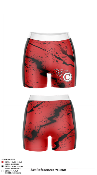 Track Shorts, Cardinal Comets Volleyball, Women's Volleyball, Teamtime, Team time, sublimation, custom sports apparel, team uniforms, spirit wear, spiritwear, sports uniforms, custom shirts, team store, custom team store, fundraiser sports, apparel fundraiser