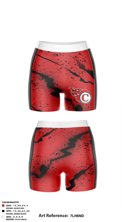 Cardinal Comets Volleyball 76762578 Track Shorts - 1
