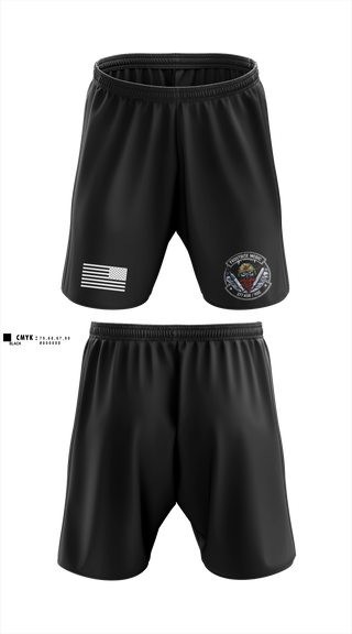 Athletic Shorts With Pockets, 277th ASB Frostbite Medics, Army, Teamtime, Team time, sublimation, custom sports apparel, team uniforms, spirit wear, spiritwear, sports uniforms, custom shirts, team store, custom team store, fundraiser sports, apparel fundraiser