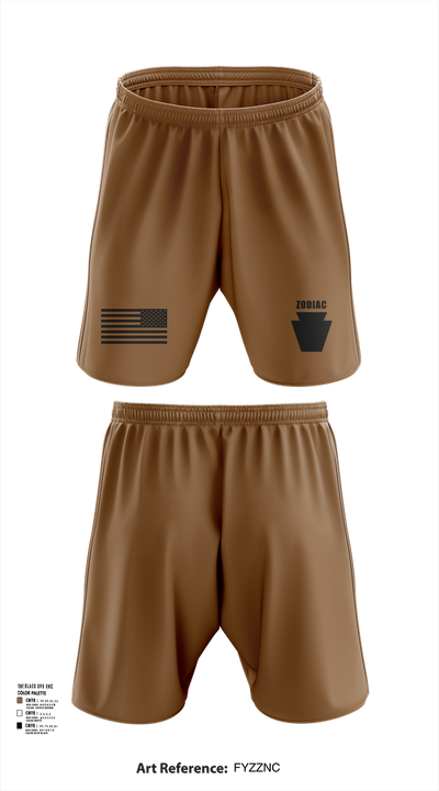 Zodiac 61144818 Athletic Shorts With Pockets - 101