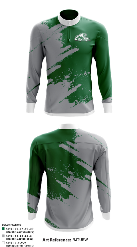 Quarter Zip Jacket, Laney College, Swimming, Teamtime, Team time, sublimation, custom sports apparel, team uniforms, spirit wear, spiritwear, sports uniforms, custom shirts, team store, custom team store, fundraiser sports, apparel fundraiser