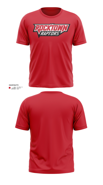 Rocktown High School Basketball 85338671 Short Sleeve Performance Shirt - 22