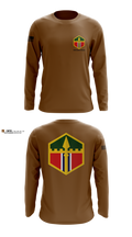 350th engineer company 67180799 Long Sleeve Performance Shirt 1