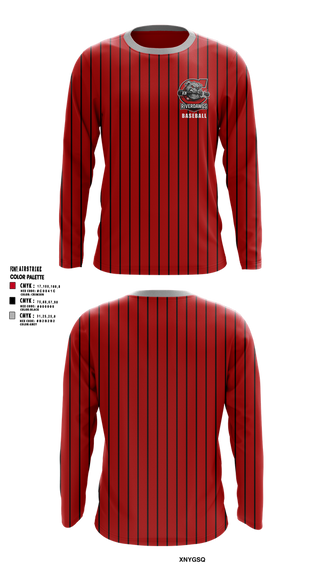 Long Sleeve Rash Guard Shirt, Clarkston RiverDawgs, Baseball, Teamtime, Team time, sublimation, custom sports apparel, team uniforms, spirit wear, spiritwear, sports uniforms, custom shirts, team store, custom team store, fundraiser sports, apparel fundraiser