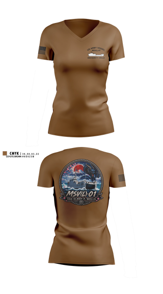 Womens Short Sleeve Vneck Shirt, MSV(L) 01, Army, Teamtime, Team time, sublimation, custom sports apparel, team uniforms, spirit wear, spiritwear, sports uniforms, custom shirts, team store, custom team store, fundraiser sports, apparel fundraiser