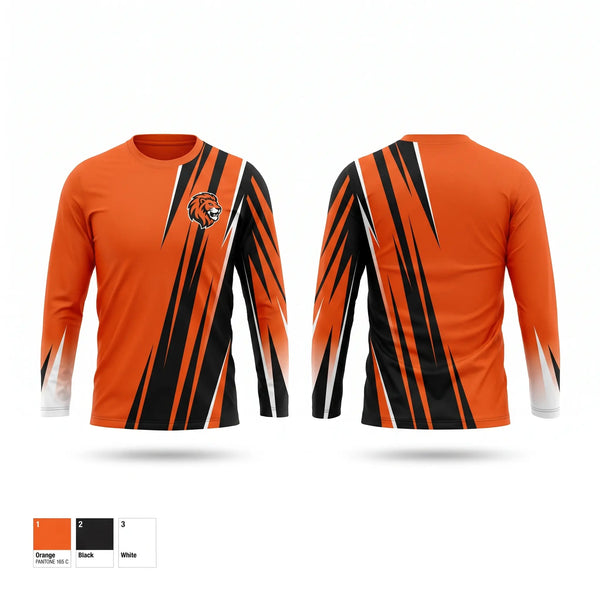 Long Sleeve Performance Shirt, Lanphier Lions, , Teamtime, Team time, sublimation, custom sports apparel, team uniforms, spirit wear, spiritwear, sports uniforms, custom shirts, team store, custom team store, fundraiser sports, apparel fundraiser
