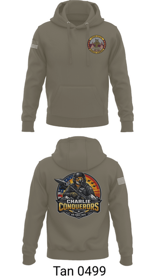 Hoodie, Charlie conquerors, Air Force, Teamtime, Team time, sublimation, custom sports apparel, team uniforms, spirit wear, spiritwear, sports uniforms, custom shirts, team store, custom team store, fundraiser sports, apparel fundraiser