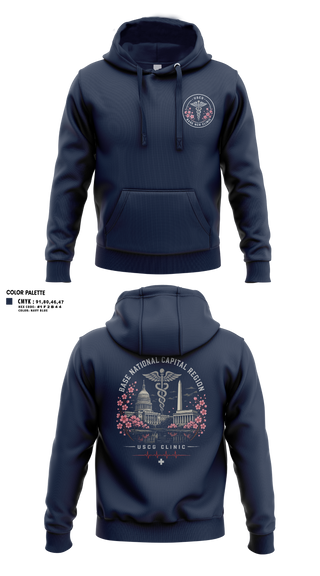 Hoodie, Base NCR Clinic, Coast Guard, Teamtime, Team time, sublimation, custom sports apparel, team uniforms, spirit wear, spiritwear, sports uniforms, custom shirts, team store, custom team store, fundraiser sports, apparel fundraiser