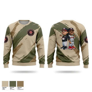 Crew Neck Sweatshirt, Sacramento Twins, Baseball, Teamtime, Team time, sublimation, custom sports apparel, team uniforms, spirit wear, spiritwear, sports uniforms, custom shirts, team store, custom team store, fundraiser sports, apparel fundraiser