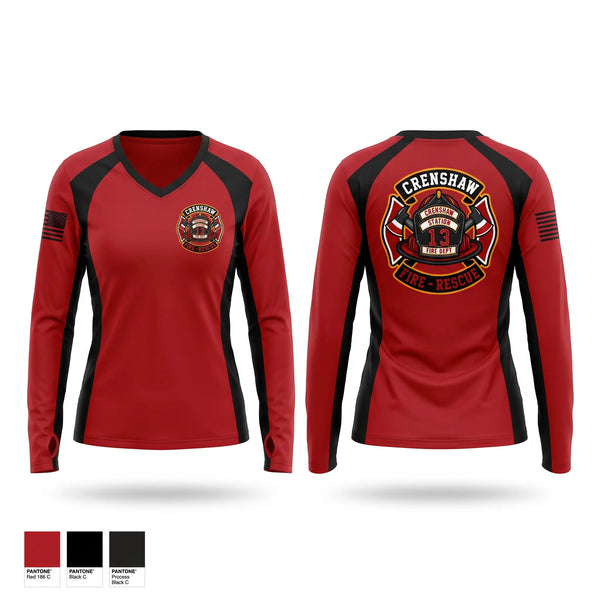 Old School Cotton Feel Shirt, Crenshaw, Fire Department, Teamtime, Team time, sublimation, custom sports apparel, team uniforms, spirit wear, spiritwear, sports uniforms, custom shirts, team store, custom team store, fundraiser sports, apparel fundraiser