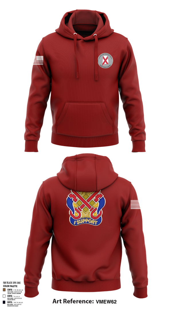 Hoodie, 122nd Special Troop Command, , Teamtime, Team time, sublimation, custom sports apparel, team uniforms, spirit wear, spiritwear, sports uniforms, custom shirts, team store, custom team store, fundraiser sports, apparel fundraiser