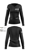 Stafford County Sheriff’s Office 46753090 Women's Long Sleeve V-neck Shirt - 100