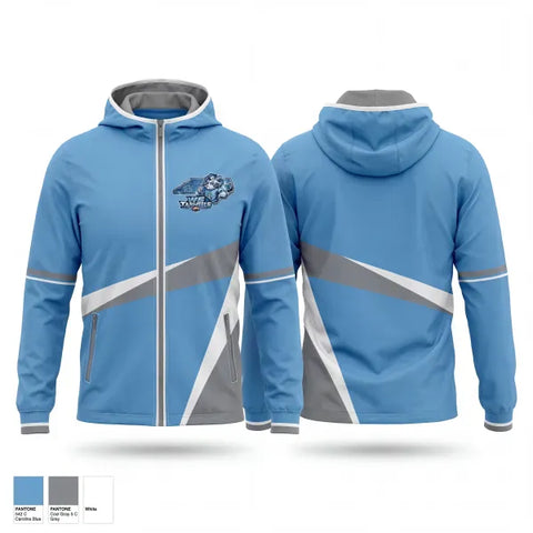 Windbreaker, Winston Salem Tarheels, , Teamtime, Team time, sublimation, custom sports apparel, team uniforms, spirit wear, spiritwear, sports uniforms, custom shirts, team store, custom team store, fundraiser sports, apparel fundraiser
