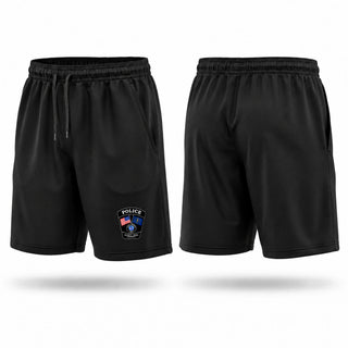 Athletic Shorts With Pockets, Orestes Police Department, Police, Teamtime, Team time, sublimation, custom sports apparel, team uniforms, spirit wear, spiritwear, sports uniforms, custom shirts, team store, custom team store, fundraiser sports, apparel fundraiser