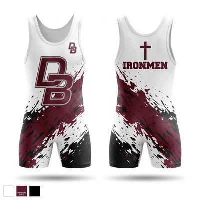 Don Bosco Wrestling 26-27 Wrestling Singlet - 1